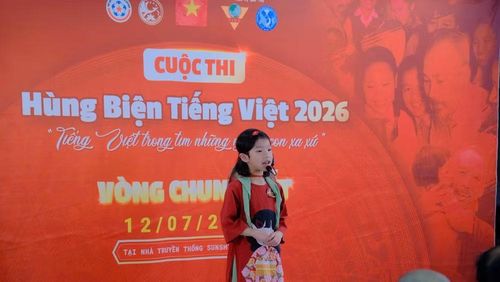 Cuộc thi không đơn thuần là sân chơi về ngôn ngữ mà còn là dịp để các em thể hiện tình yêu quê hương, niềm tự hào dân tộc và ý thức gìn giữ tiếng mẹ đẻ.