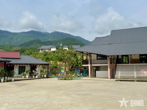  Không gian thôn Làng Nủ sau tái lập. 