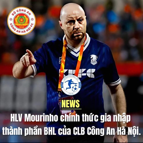 Tân trợ lý HLV ở CLB Công an Hà Nội Paulo Mourinho
