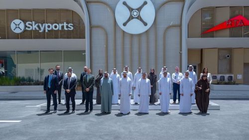 Cục Hàng không dân dụng UAE đã chính thức cấp chứng nhận để sân bay trực thăng đủ điều kiện khai thác các chuyến bay eVTOL thương mại. Ảnh: Skyports Infrastructure.
