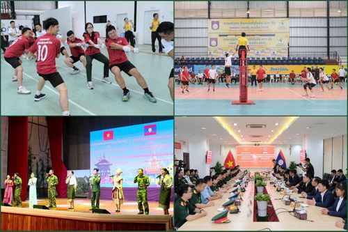 Trong khuôn khổ giao lưu, đoàn sĩ quan trẻ Quân đội nhân dân Việt Nam đã tham gia nhiều hoạt động ý nghĩa tại Lào.