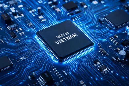 TP Cần Thơ ban hành nghị quyết hỗ trợ tối đa 100 tỷ đồng/dự án thiết kế chip, sản xuất phụ trợ bán dẫn và thiết bị điện tử. (Ảnh minh họa: AI)