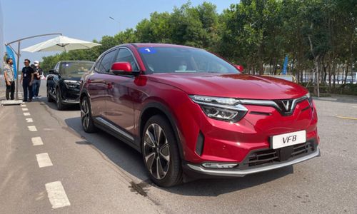 Xe ô tô VinFast VF8 Plus. (Hình minh họa)