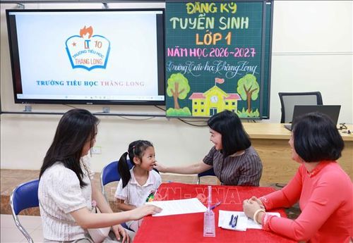 Trường Tiểu học Thăng Long (phường Hoàn Kiếm) chủ động chuẩn bị đầy đủ cơ sở vật chất, hạ tầng công nghệ thông tin và bố trí đội ngũ cán bộ, giáo viên, nhân viên tham gia công tác tuyển sinh với tinh thần trách nhiệm cao nhất.