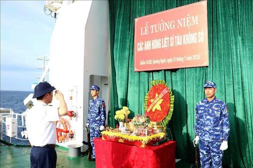 Quang cảnh Lễ tưởng niệm.