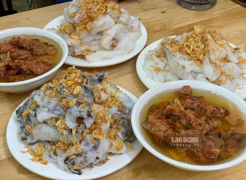 Bánh cuốn Phủ Lý. Ảnh: báo Lao Động