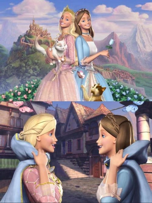 Đây là bộ phim ca nhạc đầu tiên của Barbie, kể về Công chúa Anneliese và cô gái nghèo Erika có ngoại hình giống hệt nhau. Cả hai quyết định hoán đổi thân phận, vô tình cuốn vào âm mưu cướp ngôi của kẻ xấu. Những ca khúc bắt tai cùng thông điệp về tình bạn, lòng dũng cảm đã giúp bộ phim trở thành tác phẩm kinh điển của thương hiệu Barbie.