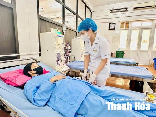 Bệnh nhân chạy thận tại Bệnh viện Đa khoa tỉnh Thanh Hóa - những người đang rất cần nguồn tạng hiến.