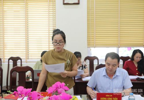 Đại biểu phát biểu tại kỳ họp