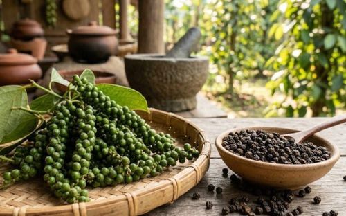 Giá tiêu tuần qua tăng mạnh. Ảnh minh họa