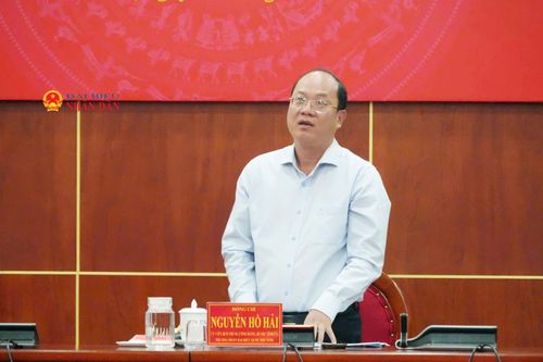 Bí thư Tỉnh ủy Cà Mau Nguyễn Hồ Hải tiếp thu ý kiến của Đoàn công tác