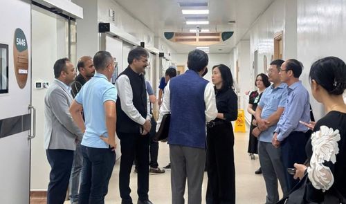 Đoàn công tác của Bộ Ngoại giao làm việc với Đại sứ quán Ấn Độ tại Hà Nội, Tổng lãnh sự quán Ấn Độ tại TP HCM. Ảnh: BNG