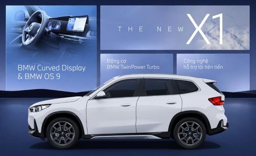 Hình ảnh X1 đi kèm một số trang bị điểm nhấn. Ảnh: BMW