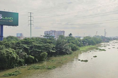 Nhiều dự án thành phần của dự án khu dân cư Bắc Rạch Chiếc vẫn chưa được triển khai.