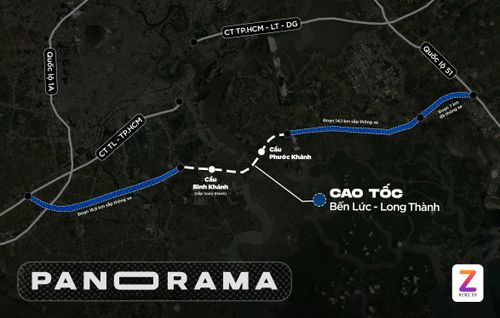  Vị trí cầu Phước Khánh. Đồ họa: Phan Nhật. 