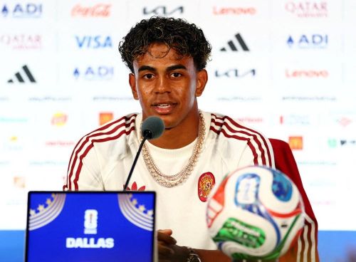  Lamine Yamal hoạt động năng nổ nhưng mới ghi một bàn và chưa có kiến tạo sau sáu trận tại World Cup 2026. 