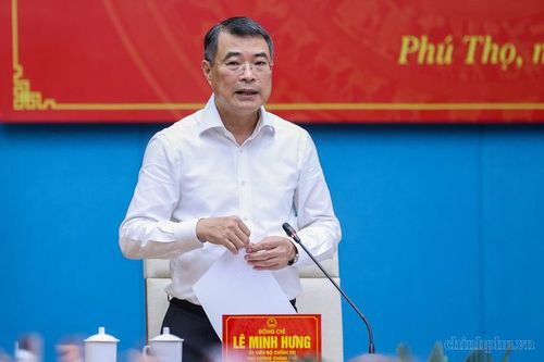 Thủ tướng Chính phủ Lê Minh Hưng phát biểu tại cuộc làm việc - Ảnh: VGP/Nhật Bắc