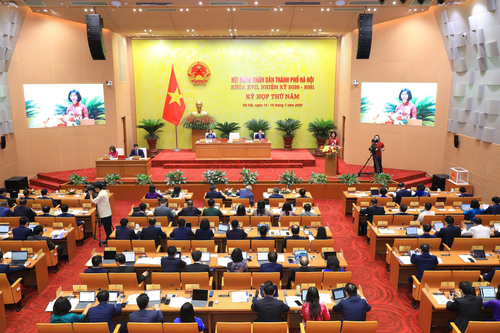  Quang cảnh kỳ họp.
