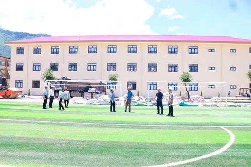 Trường PTNT liên cấp TH&THCS Pa Tần, xã Pa Tần (Lai Châu) đang hoàn thiện để sẵn sàng đi vào hoạt động trong năm học mới.