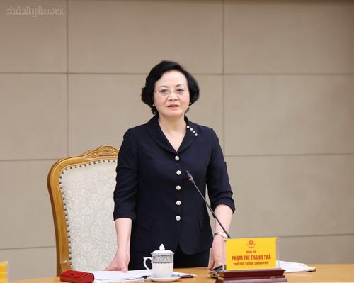  Phó Thủ tướng Phạm Thị Thanh Trà phát biểu. Ảnh: VGP 