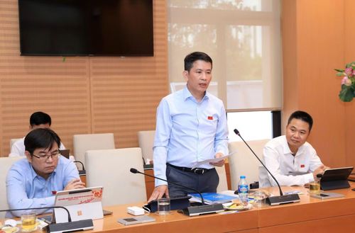 Giám đốc Sở Văn hóa và Thể thao Hà Nội Phạm Tuấn Long phát biểu tại phiên thảo luận