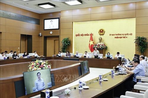 Phó Chủ tịch Quốc hội Nguyễn Khắc Định phát biểu. Ảnh: Doãn Tấn/TTXVN