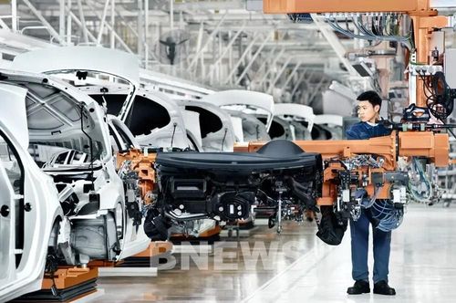 Bên trong nhà máy SAIC Volkswagen tại Thượng Hải (Trung Quốc) 