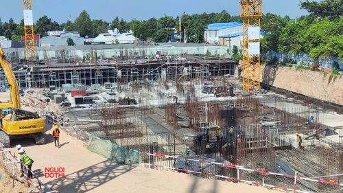 Nguồn cung bất động sản tăng mạnh sau khi nhiều dự án được tháo gỡ vướng mắc pháp lý. Ảnh: Trà My