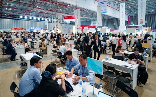 VIS 2025 đã tổ chức thành công các hoạt động kết nối B2B cho doanh nghiệp tham gia. Ảnh: Vụ Phát triển thị trường nước ngoài (Bộ Công Thương).