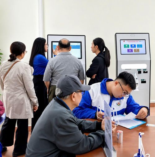 Hướng dẫn người dân tại Trung tâm Phục vụ hành chính công phường Xuân Hương - Đà Lạt