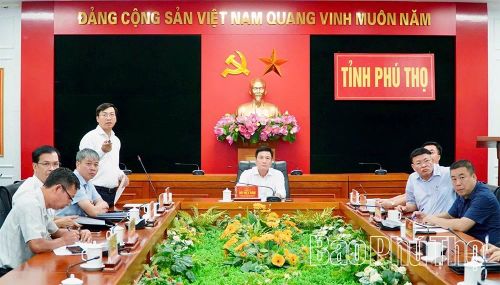 Lãnh đạo Sở Xây dựng báo cáo Đồ án quy hoạch Đầm Vạc.