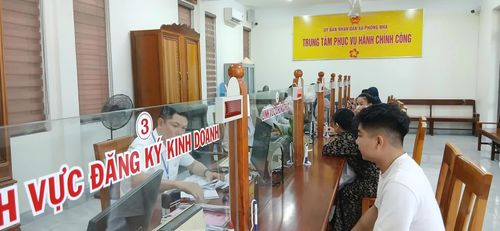 Trung tâm Phục vụ hành chính công xã Phong Nha - Ảnh: H.Đ