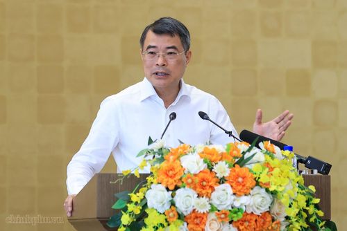 Thủ tướng phát biểu kết luận cuộc làm việc. Ảnh: VGP.