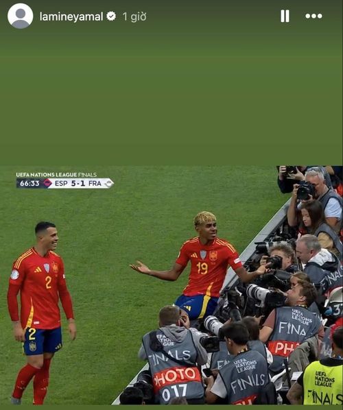 Yamal ẩn ý Tây Ban Nha sẽ lặp lại chiến thắng trước Pháp như ở bán kết UEFA Nations League 2025.