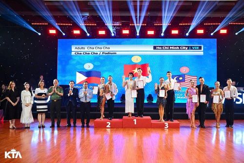 Ngọc An - Tố Uyên nhận Huy chương Vàng châu Á