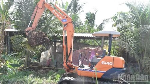 Người dân tự ý lấy đất trong dự án đã ảnh hưởng nghiêm trọng đến tiến độ thi công.
