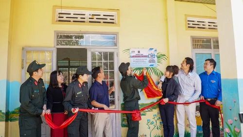 Mỗi công trình được khảo sát, lắp đặt, bàn giao và gắn trách nhiệm quản lý, khai thác lâu dài tại cơ sở. (Ảnh: MH)