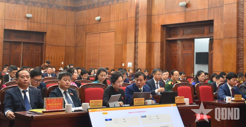 Các đại biểu tham dự phiên khai mạc.