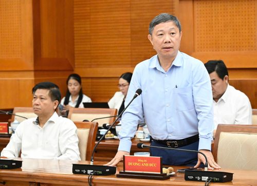  Trưởng Ban Tuyên giáo và Dân vận Thành ủy TPHCM Dương Anh Đức phát biểu. Ảnh: VIỆT DŨNG 