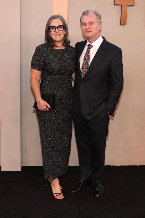 Đạo diễn Christopher Nolan và vợ, nhà sản xuất Emma Thomas. Ảnh: Shutterstock.