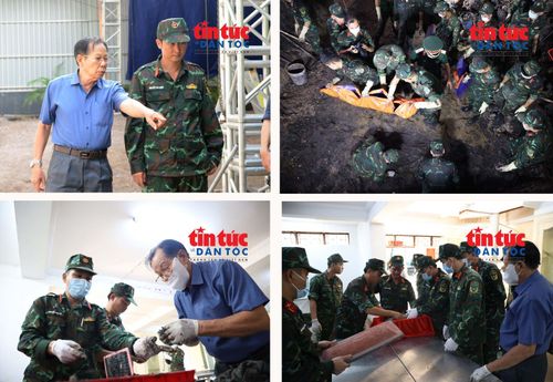 Ở tuổi ngoài 80, bác sĩ Bản vẫn miệt mài đến Công viên Lê Thị Riêng mỗi ngày cùng đồng đội tìm kiếm hài cốt liệt sĩ.