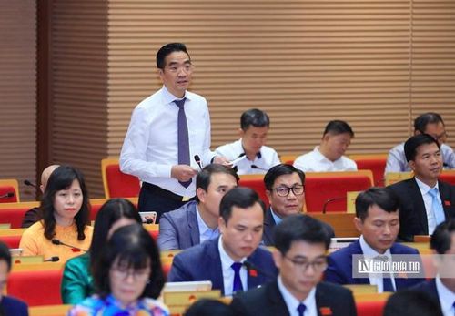 Giám đốc Sở Quy hoạch - Kiến trúc Hà Nội Nguyễn Trọng Kỳ Anh (Ảnh: Quang Thái).