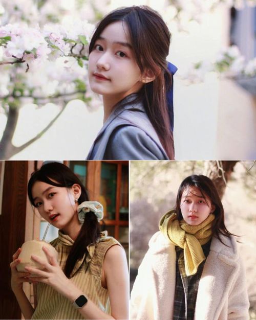 Nhan sắc tuori 18 của sao nhí Chân Hoàn Truyện, Kỷ Tư Hàm. Ảnh: Weibo