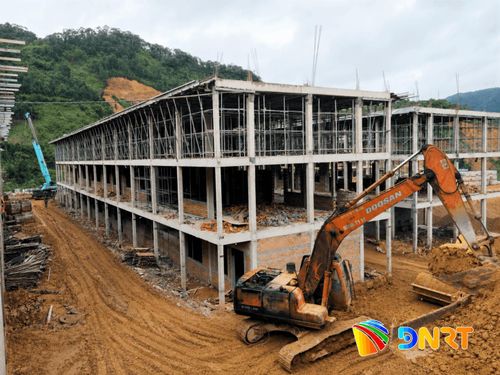 Công trình Trường Phổ thông nội trú liên cấp Tiểu học - THCS Hùng Sơn. Ảnh: BQL
