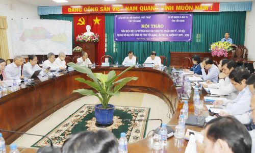 Hội thảo phản biện độc lập dự thảo Báo cáo Chính trị tại Đại hội đại biểu Đảng bộ tỉnh nhiệm kỳ 2025 - 2030.