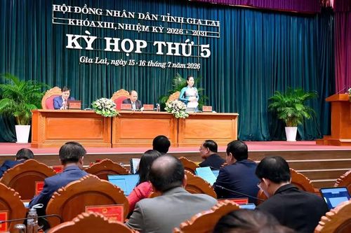  Quang cảnh kỳ họp. Ảnh: Đức Thụy 