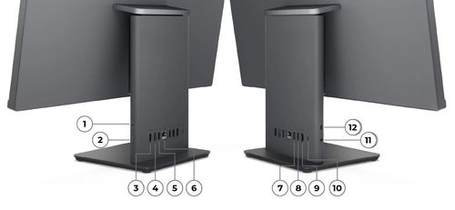 Thiết kế chân đế và các cổng kết nối