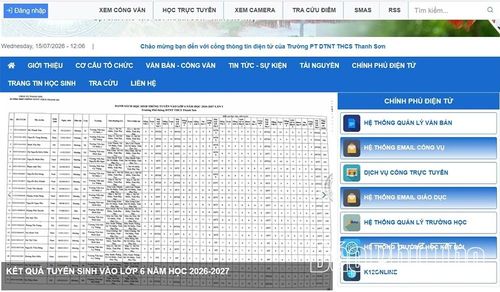 Kết quả tuyển sinh được các trường đăng tải công khai trên trang web và các nền tảng mạng xã hội giúp phụ huynh, học sinh dễ dàng theo dõi.