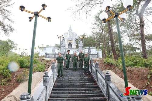 Khu tưởng niệm tâm linh giai đoạn II thuộc Di tích lịch sử Ngã ba Cò Nòi hoàn thành đưa vào sử dụng.