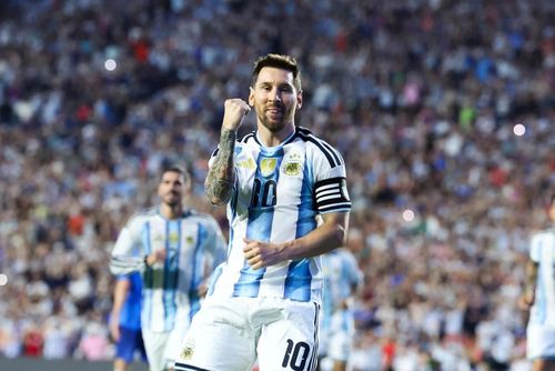 Messi là linh hồn trong lối chơi của tuyển Argentina. 